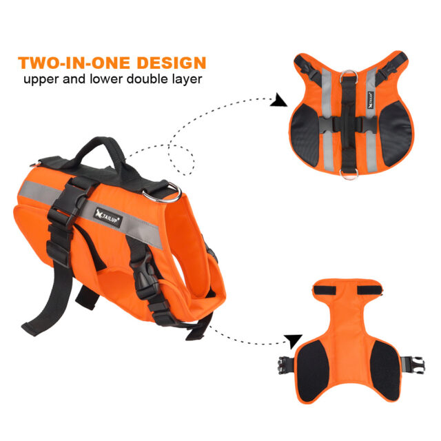 Reflective Dog Life Jacket Vests - Image 6