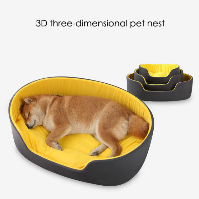 All-Season Washable Pet Kennel – Warm Winter Bed for Cats & Dogs - Image 3