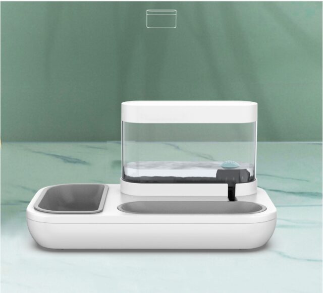 4-in-1 Cat/Dog Bowl Set – Auto Water Fountain & Feeder (1.5L) - Image 7