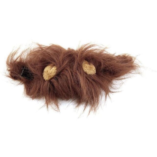 Funny Lion Mane Hat for Small Dogs & Cats – Pet Costume Cap - Image 10