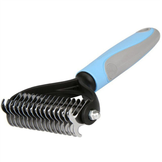 Double-Sided Pet Grooming Brush – Deshedding & Dematting Tool for Dogs & Cats - Image 10