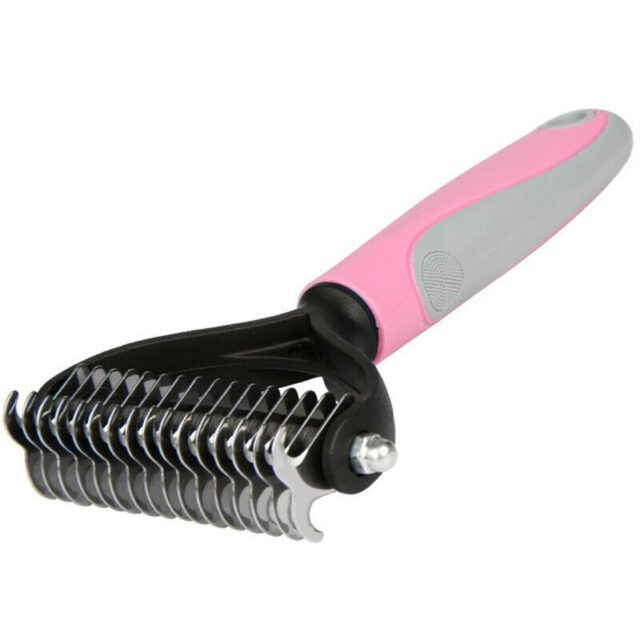 Double-Sided Pet Grooming Brush – Deshedding & Dematting Tool for Dogs & Cats - Image 5