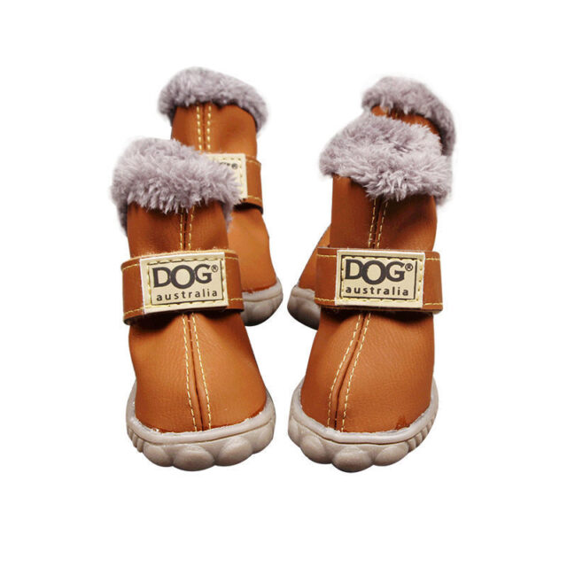 Dog Thick Snow Boots Keep Warm Teddy Autumn And Winter VIP Shoes - Image 8