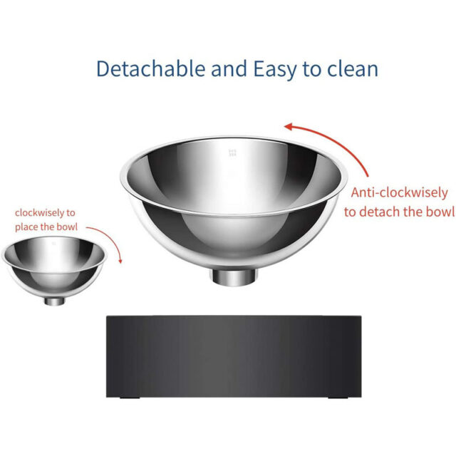Adjustable Stainless Steel Pet Dog Cat Double Bowls Anti-Slip - Image 10