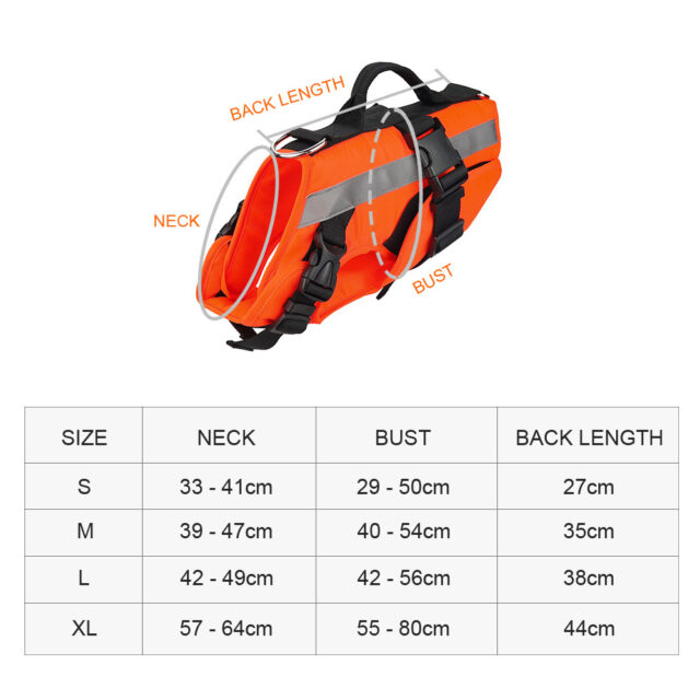 Reflective Dog Life Jacket Vests - Image 7