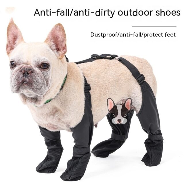 Waterproof Adjustable Dog Shoes – Breathable Outdoor Paw Protectors - Image 9