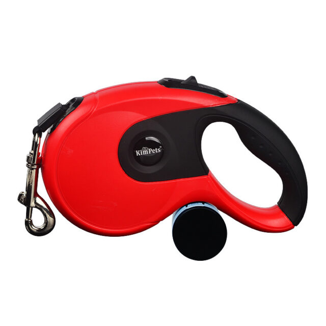 Dog Automatic Leashes Retractable One Button Break  Lock Soft Hand Grip - Image 2