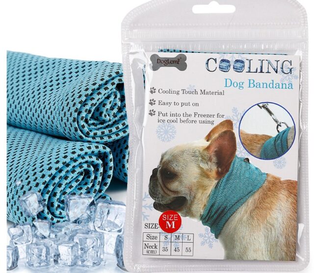 Instant Cooling Dog Bandana – Summer Pet Scarf & Towel Collar - Image 4