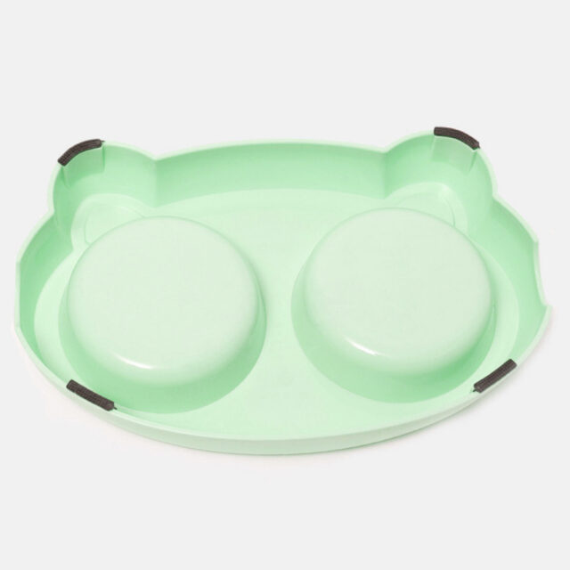 Double Dog Bowl Set – Stainless Steel Food & Water Feeder with Non-Slip Base - Image 7