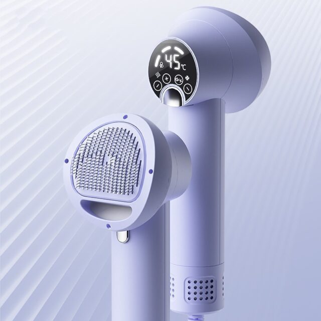Smart Pet Hair Dryer & Comb – Silent Grooming Tool for Dogs & Cats - Image 6