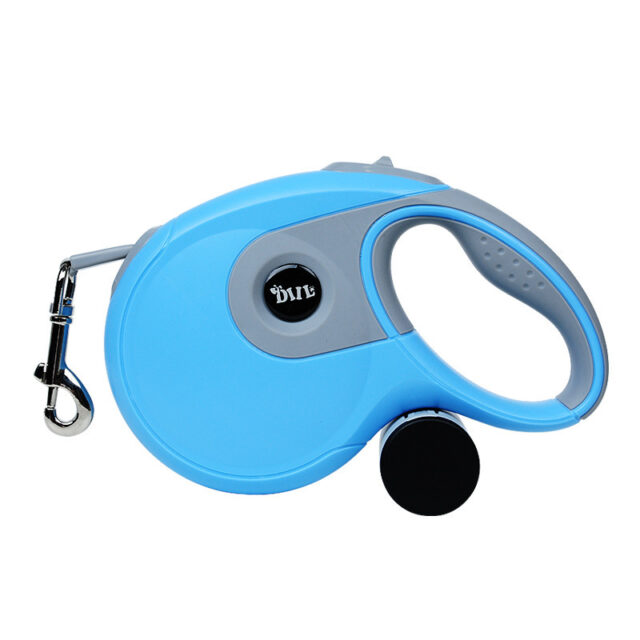 Dog Automatic Leashes Retractable One Button Break  Lock Soft Hand Grip - Image 5