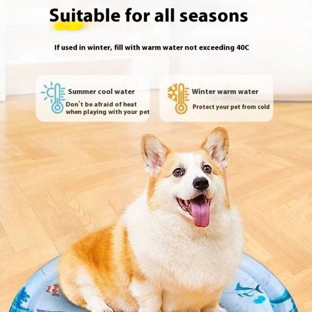 Cooling Pet Water Bed – Ice Pad Sleep Mat for Dogs & Cats - Image 6