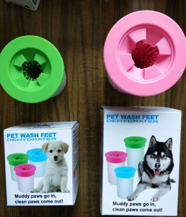 Silicone Dog Paw Washer Cup - Image 9