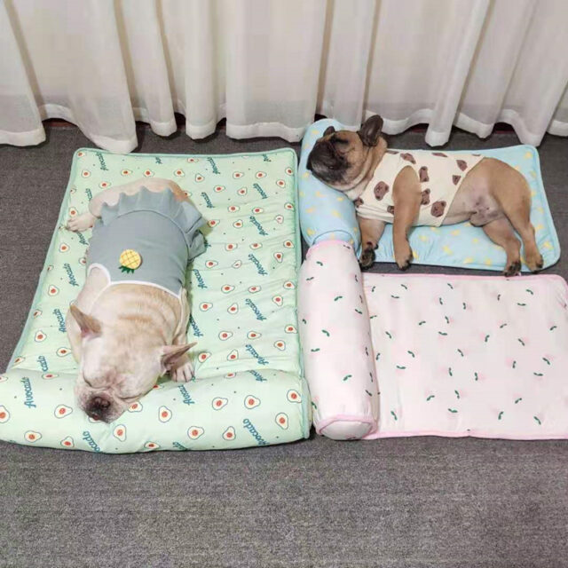 Cooling Pet Mat – Breathable Summer Blanket for Dogs & Cats