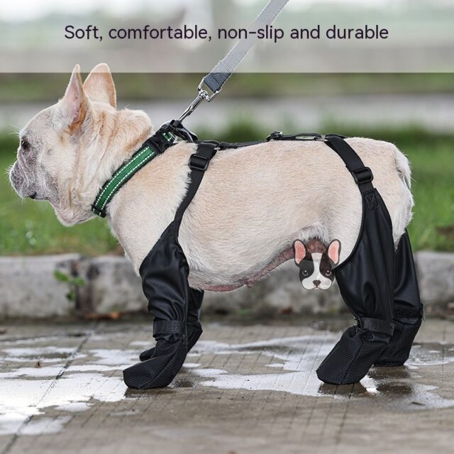 Waterproof Adjustable Dog Shoes – Breathable Outdoor Paw Protectors - Image 3