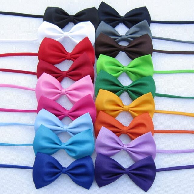 Adjustable Pet Bow Tie – Dog & Cat Neck Tie (1 Piece)