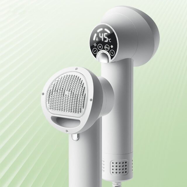 Smart Pet Hair Dryer & Comb – Silent Grooming Tool for Dogs & Cats - Image 3