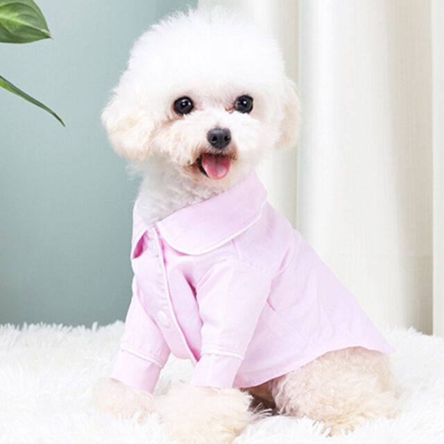 French Small Incense Style Fighting Pet Clothes Dog Pajamas - Image 2