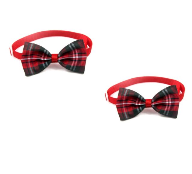 Plaid Pet Tie Cat Dog Scarf Accessories Pet Accessories - Image 6