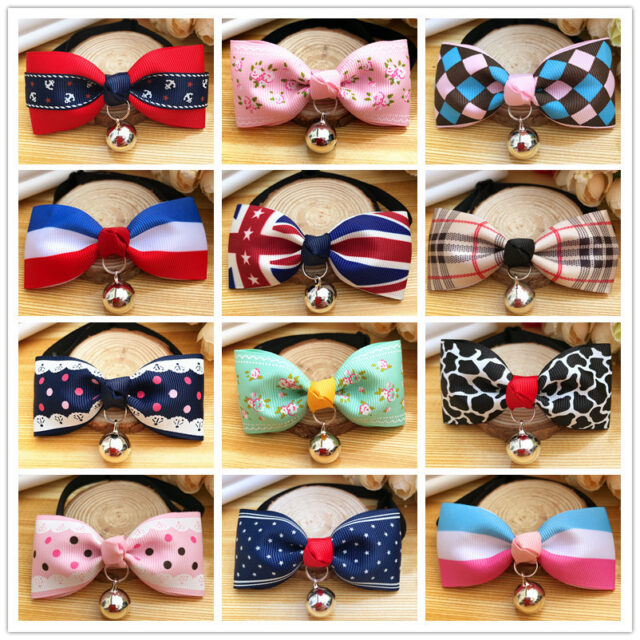 Pet dog bow tie Teddy cat bow tie - Image 2