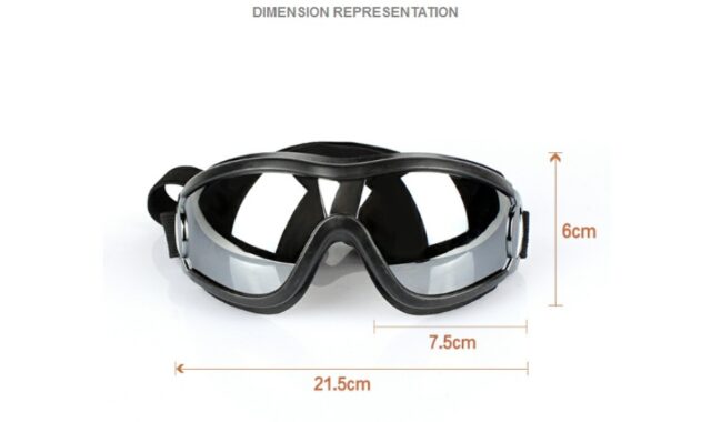 Pet glasses dog supplies goggles waterproof windproof sunscreen UV dog glasses - Image 2