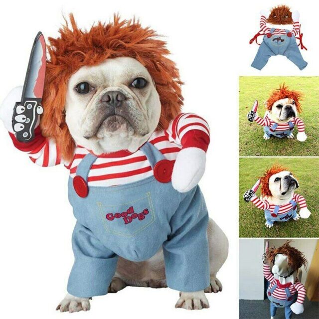 Halloween Dog Costume – Adjustable & Funny Scary Outfit