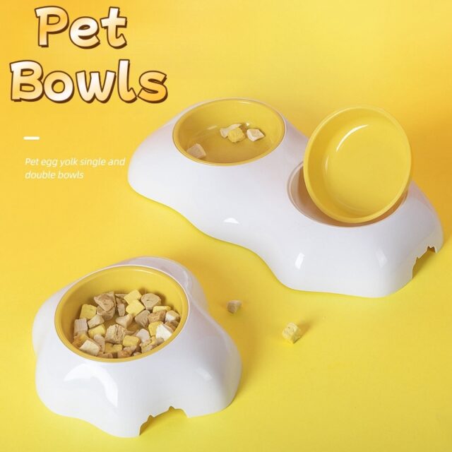 Double Dog Bowls – Anti-Spill Food & Water Feeder for Puppies