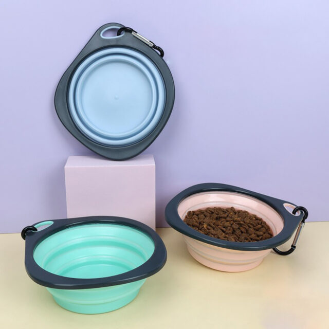 Collapsible Silicone Travel Bowl for Dogs & Cats – Portable Food & Water Dish - Image 5